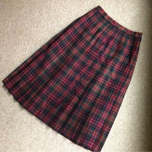 VINTAGE TARTAN SKIRT